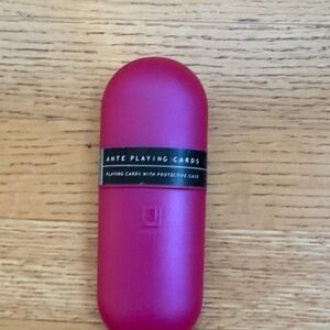 Umbra White Playing Card Case